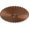 Ekena Millwork Shakuras Ceiling Medallion (For Canopies up to 5 3/4"), Hnd-Painted Polished Copper, 33 7/8"OD x 2"P CM34SHPOS - alternate 4